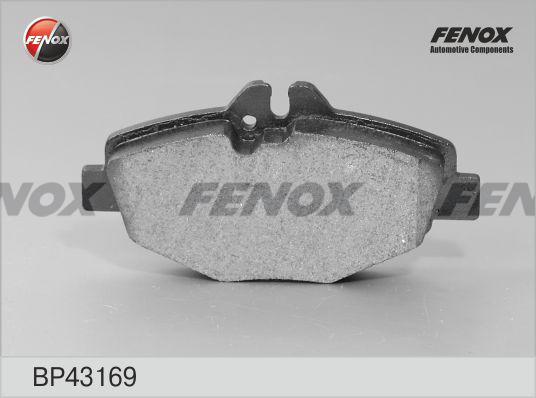 Колодки тормозные FENOX BP43169