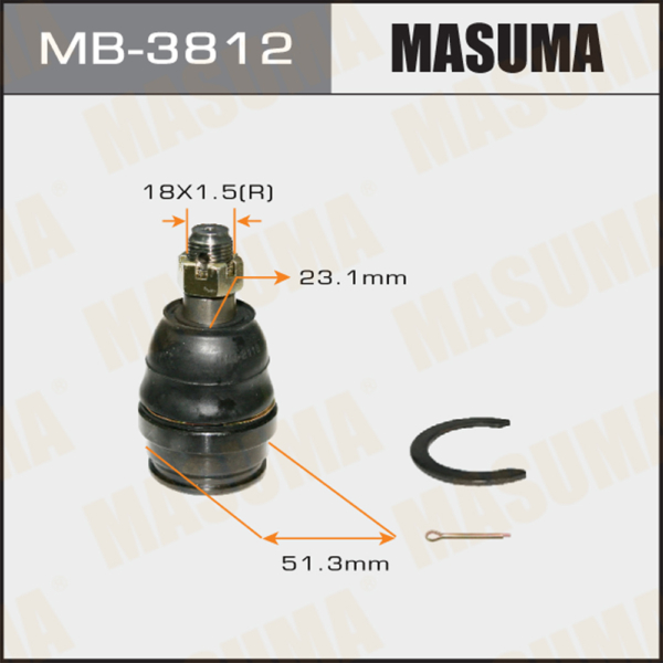Опора шаровая Masuma MB3812