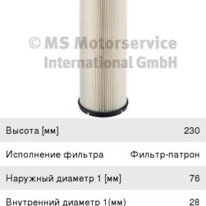 Фильтр топливный KOLBENSCHMIDT ( FG 1085 ECO) TGA 50013610
