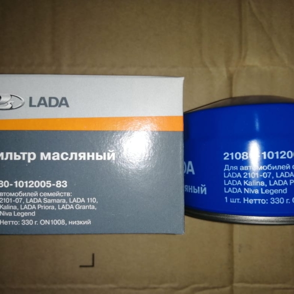 Фильтр масляный ВАЗ 2108 LADA