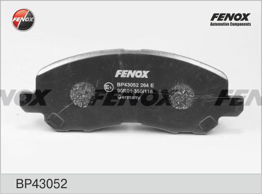 Колодки тормозные FENOX BP43052