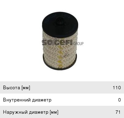 Фильтр масляный Aiko C516