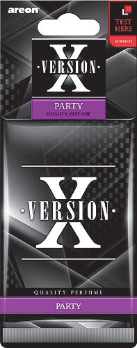 Ароматизатор подвесной «Party» Areon X-Version 704AXV001