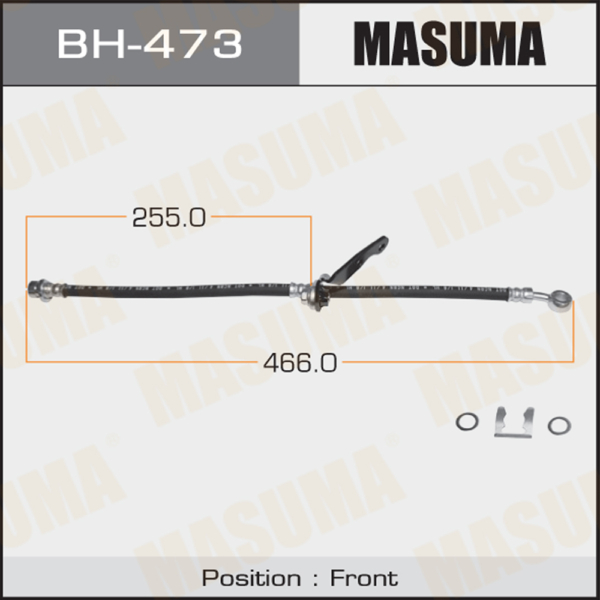 Шланг тормозной передний левый Masuma BH-473 Honda CR-V