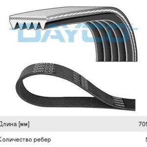 Ремень 5PK705 Dayco Fokus