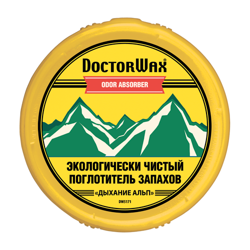 Нейтрализатор запахов Doctor Wax (227г) (гель, Дыхание альп)