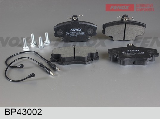 Колодки тормозные FENOX BP43002