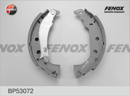 Колодки тормозные Fenox BP53072