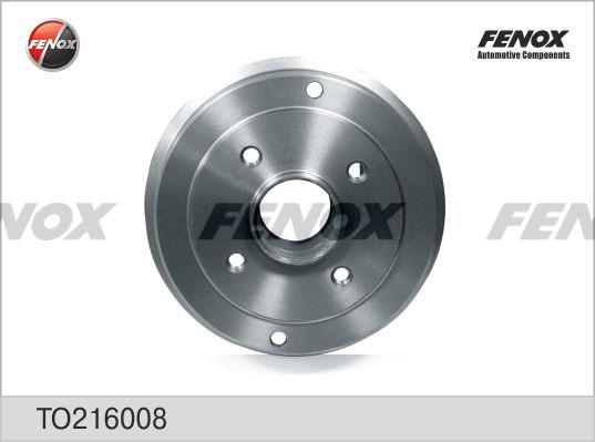 Барабан тормозной задний Fenox TO216008