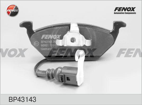 Колодки тормозные FENOX BP43143