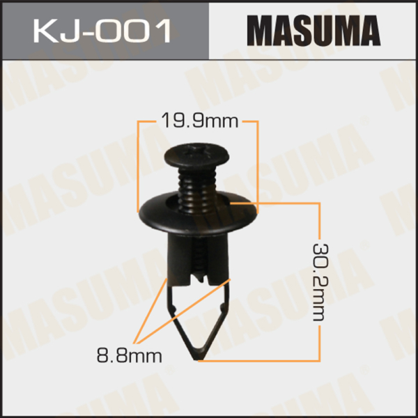 Клипса Masuma KJ001