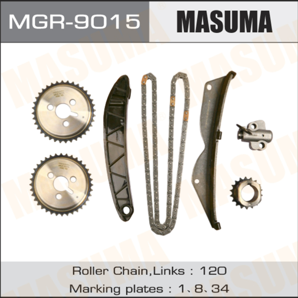 Р/к цепи ГРМ Masuma MGR9015