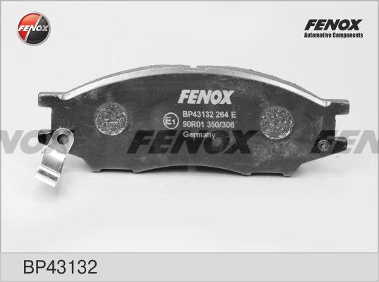 Колодки тормозные FENOX BP43132