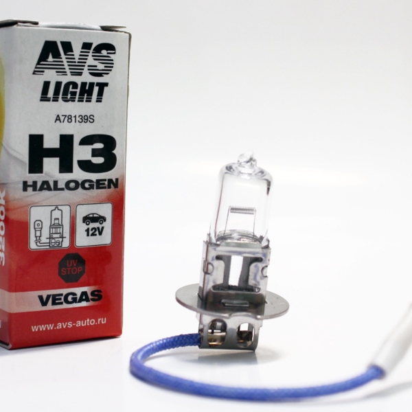 Лампа H3 12v 55W AVS A78139S