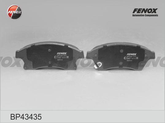 Колодки тормозные FENOX BP43435