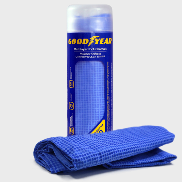 Салфетка замшевая в тубе 43х32см GoodYear