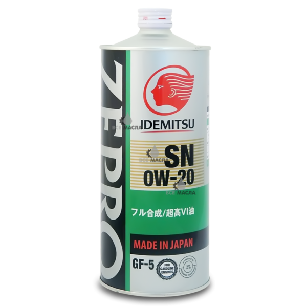 Масло Idemitsu Zepro Eco Medalist 0W20 SN/GF-5 1л