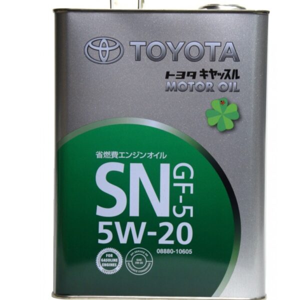Масло Toyota 5W20 4л SN