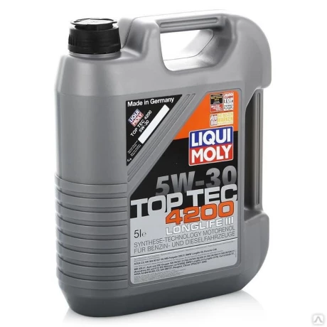 Масло Liqui Moly 5W30 Top Tec 4200 5л