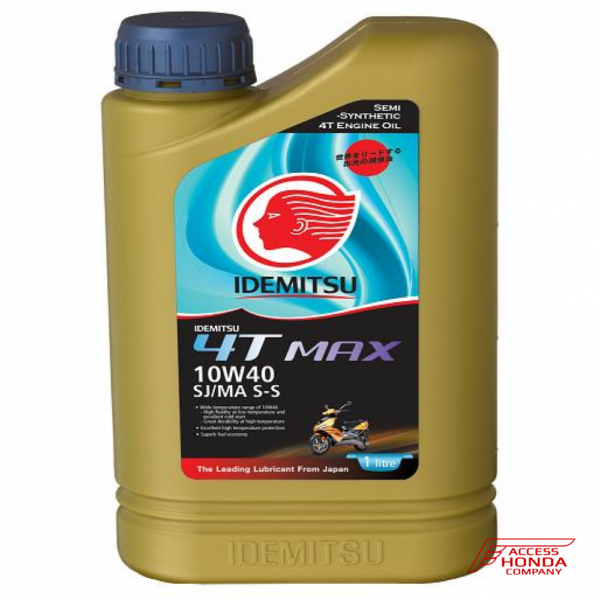 Масло Idemitsu 4T Max 10W40 SJ/MA S-S 1л