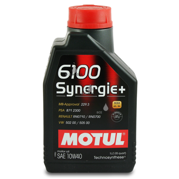 Масло Motul 6100 Synergie+ 10W40 A3/B4 1 л синт.