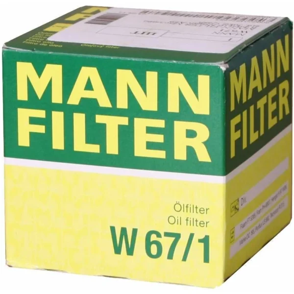 Фильтр масляный Mann W671