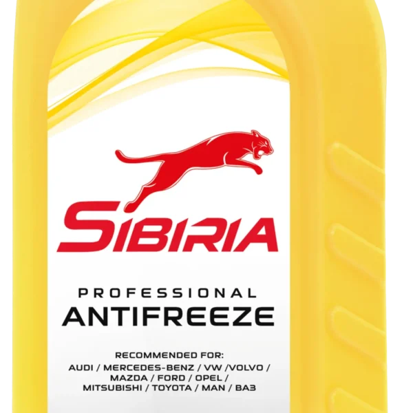 Антифриз Sibiria желтый 1кг G11