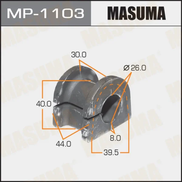 Втулка стабилизатора Masuma MP1103