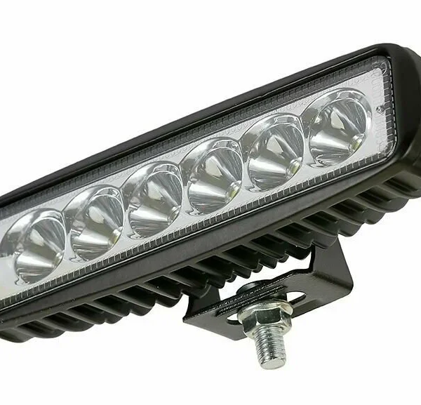 Дневные ходовые огни 12/24 6LED 18W линза направл. свет
