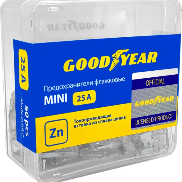 Предохранитель флажковый мини 25A GoodYear GY003075