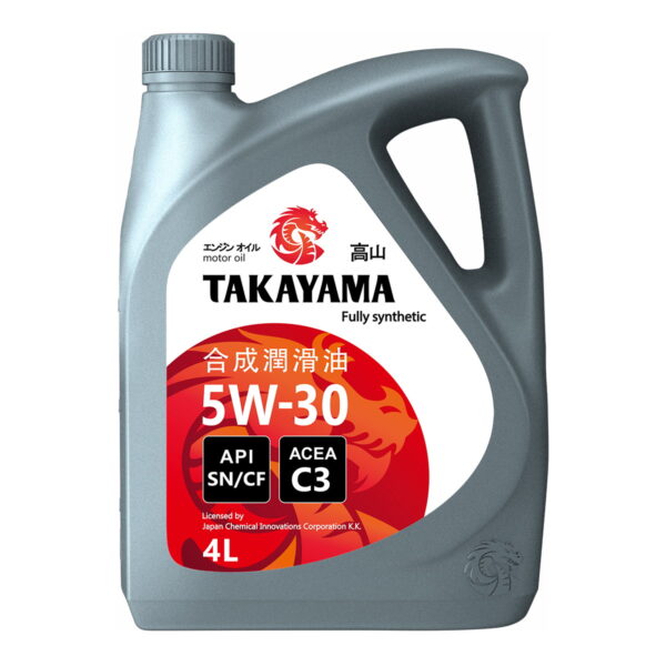 Масло Takayama 5W30 4л синт SN/CF C3