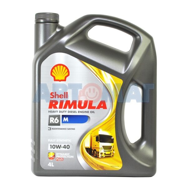 Масло Shell Rimula R6 M 10W40 4л