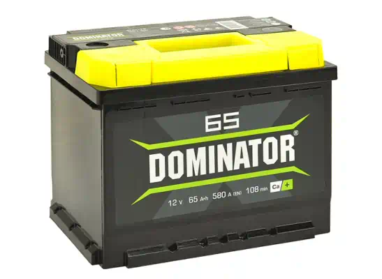 Аккумулятор 65 А/ч п.п. Dominator ток 630 242x175x190 6CT65VL