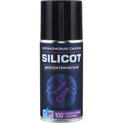 Смазка силиконовая ВМПАВТО Silicot диэлектрическая аэрозоль 210 мл