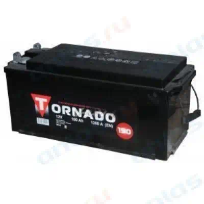 Аккумулятор 190 А/ч п.п. Tornado ток 1200 513x223x223 конус 6CT190