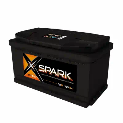 Аккумулятор 100 А/ч п.п. Spark ток 800 353x175x190