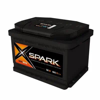 Аккумулятор 60 А/ч о.п. Spark ток 500 242x175x190