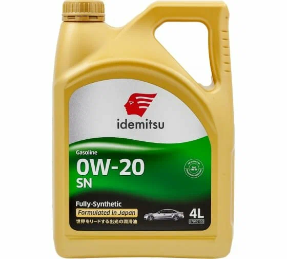 Масло IDEMITSU 0W-20 Gasoline F-S SN/GF-5 4л