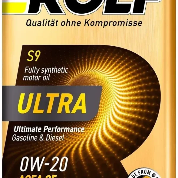 Масло Rolf Ultra 0W-20 ACEA C5 API SN синт 4 л (металл)