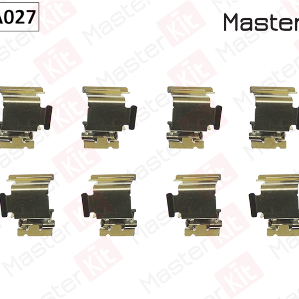 Р/к тормозных колодок MasterKit установочный