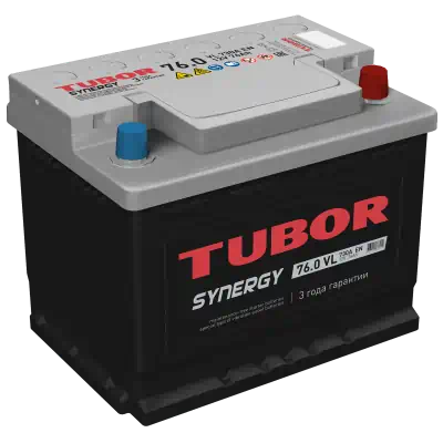 Аккумулятор 76 А/ч о.п. Tubor Synergy ток 700 276x175x190