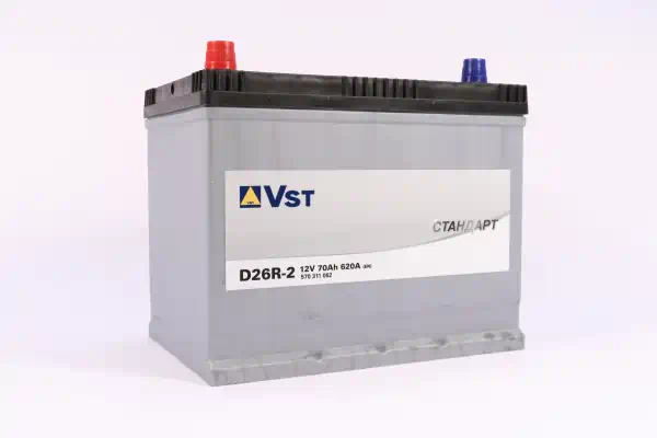 Аккумулятор Asia 70 А/ч п.п. Varta VST Стандарт ток 620 258x174x223