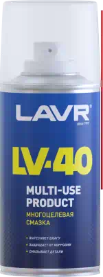 Смазка многоцелевая универсальная LV-40 Lavr 210 мл Ln1484