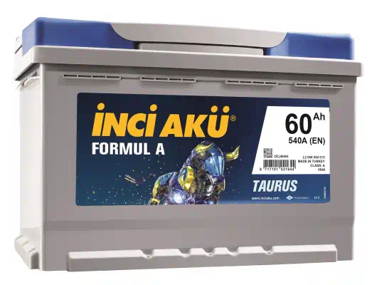 Аккумулятор 60 А/ч о.п. Inci Aku FormulaA ток 540 242 x 175 x 190 L2 060 053 013