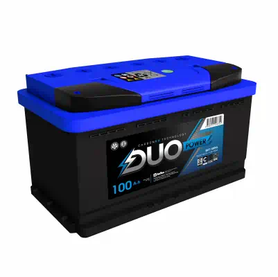 Аккумулятор 100 А/ч п.п. Duo Power ток 900 353x175x190