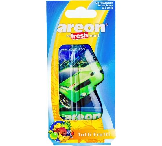 Ароматизатор подвесной Areon «тутти фрутти;