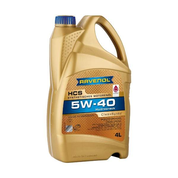 Масло Ravenol HCS 5W40 4л синт.A3/B4 CF/SN