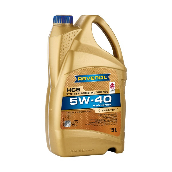 Масло Ravenol HCS 5W40 5л синт.A3/B4 CF/SN