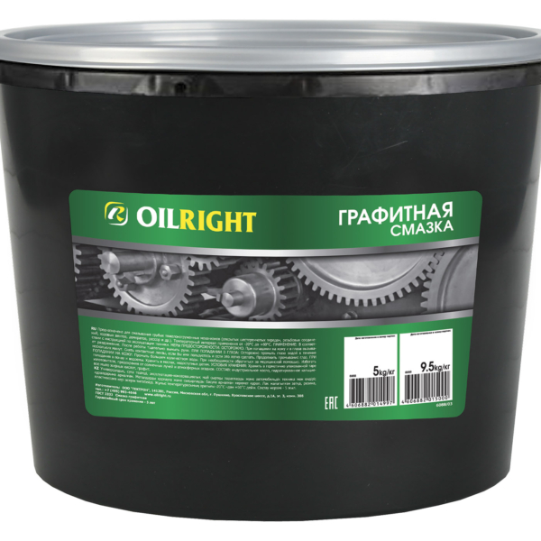 Смазка графитная Oil Right синтетическая банка 5 кг