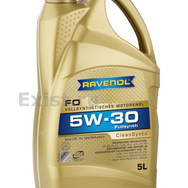 Масло Ravenol FO 5W30 5л синт.SL/CF A5/B5